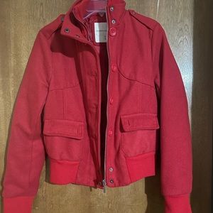 Red sound & matter jacket